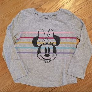 Jumping Beans Minnie Mouse Disney long sleeve tee, toddler 4T